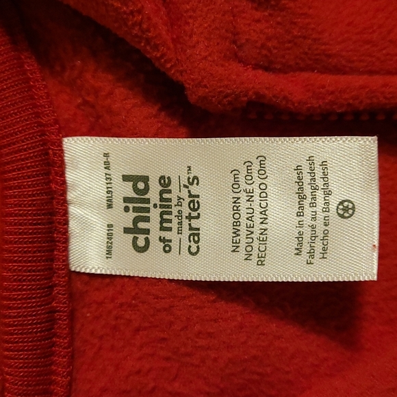 Newborn Fleece Sweater - Picture 2 of 4